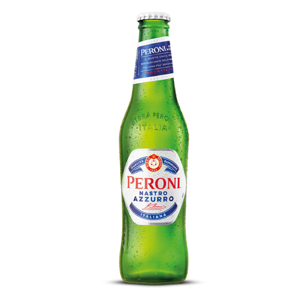 Peroni Nastro Azzuro 330ml Glass