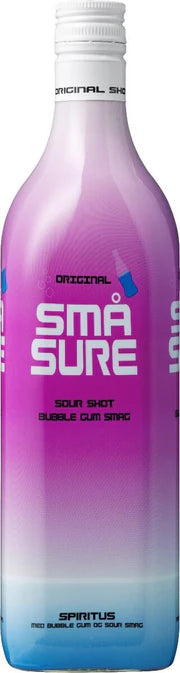 Små Sure Bubble Gum 500ml plastic
